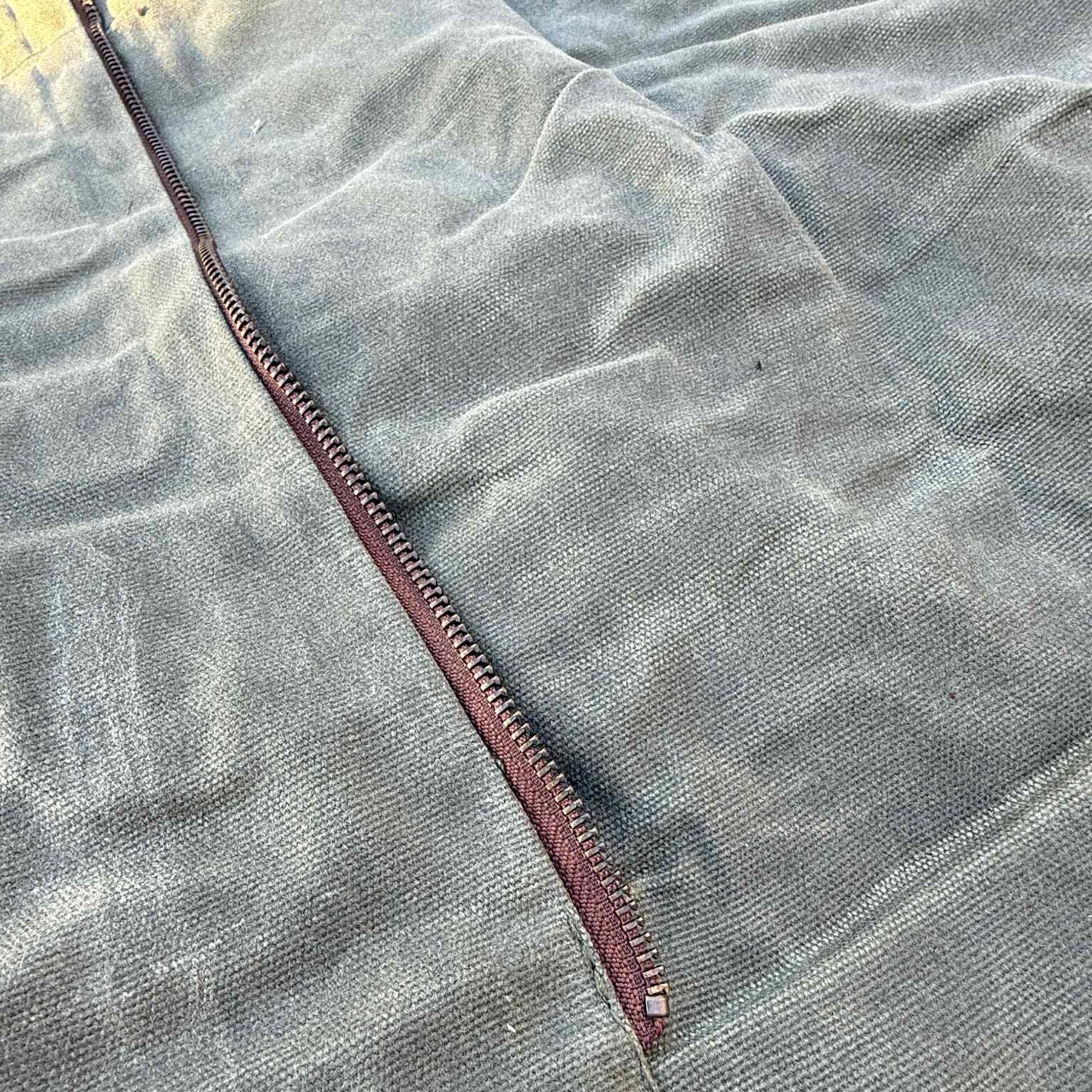 The Nomad – Waxed Canvas Motorcycle Camping Sleeping Bag Cover | Waterproof 3-Season Biker Bedroll for Outdoor & Bushcraft Adventure