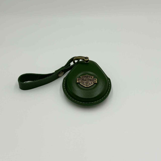 Green Leather Harley-Davidson Key Fob Cover – 2023 & Earlier